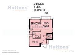Blk 103B Eastcreek @ Canberra (Sembawang), HDB 2 Rooms #576225541